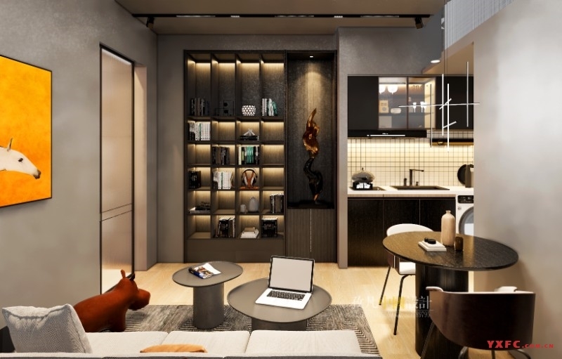 湖悦天境三期豪装好房1房/1厅/1卫朝南60平米2600元/月