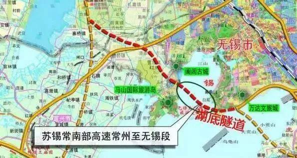 宜兴往来无锡、苏州等地可从湖底穿行！年底通车！